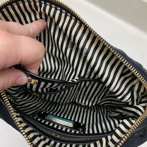 LAMB Black Nylon Messenger Crossbody Bag - Picture 6 of 8